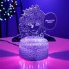 Anime Lamp Jujutsu Kaisen Led Night Light Action Satoru Gojo Nightlight Decoration Lamps Bedroom Decor Birthday Gifts 3D figure Poseable Articulated