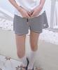 THE GREEN LAB Striped Shorts [White]