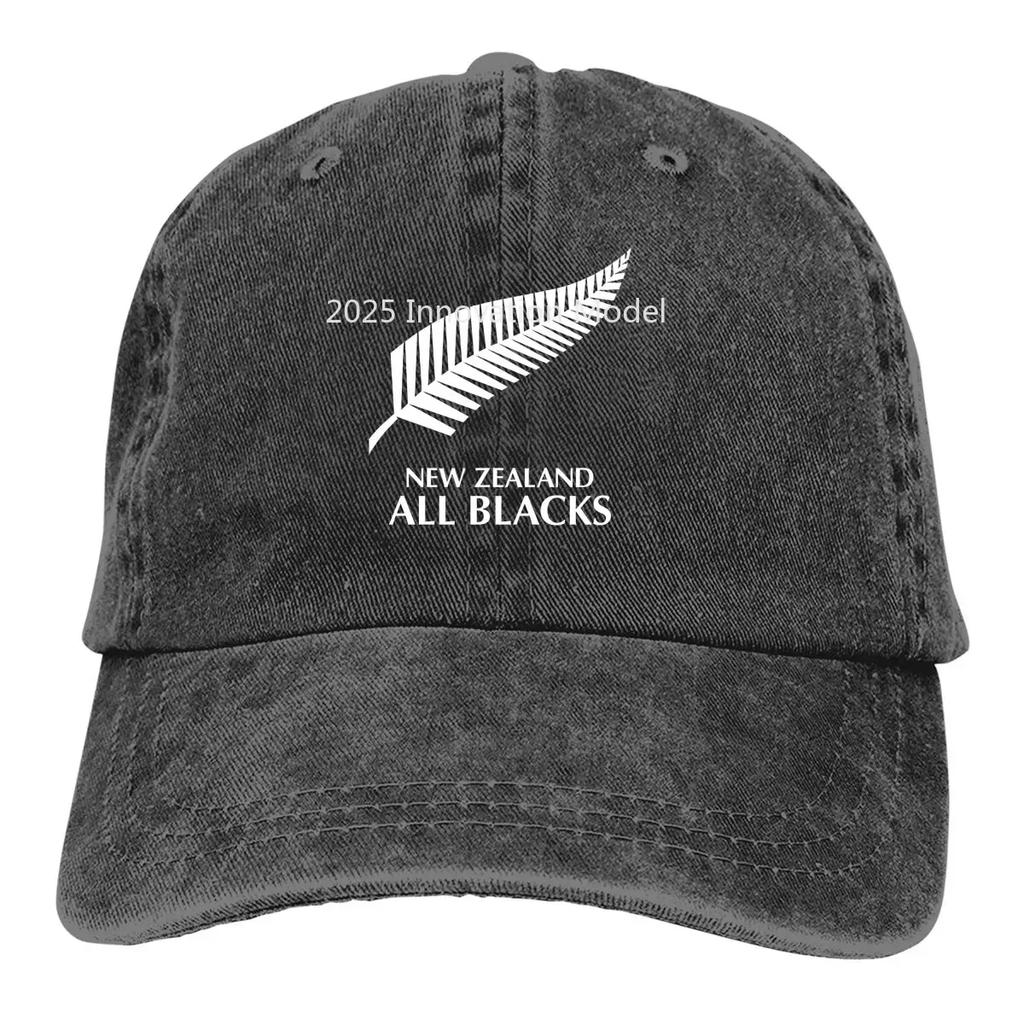 Sommermütze Sonnenschirm Einzigartige Hip-Hop-Kappen Neuseeland All Blacks Cowboyhut Schirmmützen