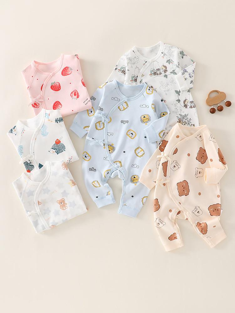 Newborn Baby Romper Jumpsuit With Pure Cotton Fabric For Infants And Toddlers