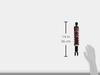 KITACO Rear Shock Absorber, Black/Red, for Address V125, 520-2416120