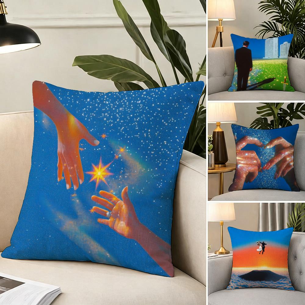 B-Blank Embrace Cushion Cover Fabric Soft Furnishing,Pillowcase, Cushion Cover, Sofa Pillow, Home Decoration