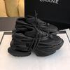 2024 Summer Unisex Space Shoes: Height-Increasing Thick Sole Casual Sneakers