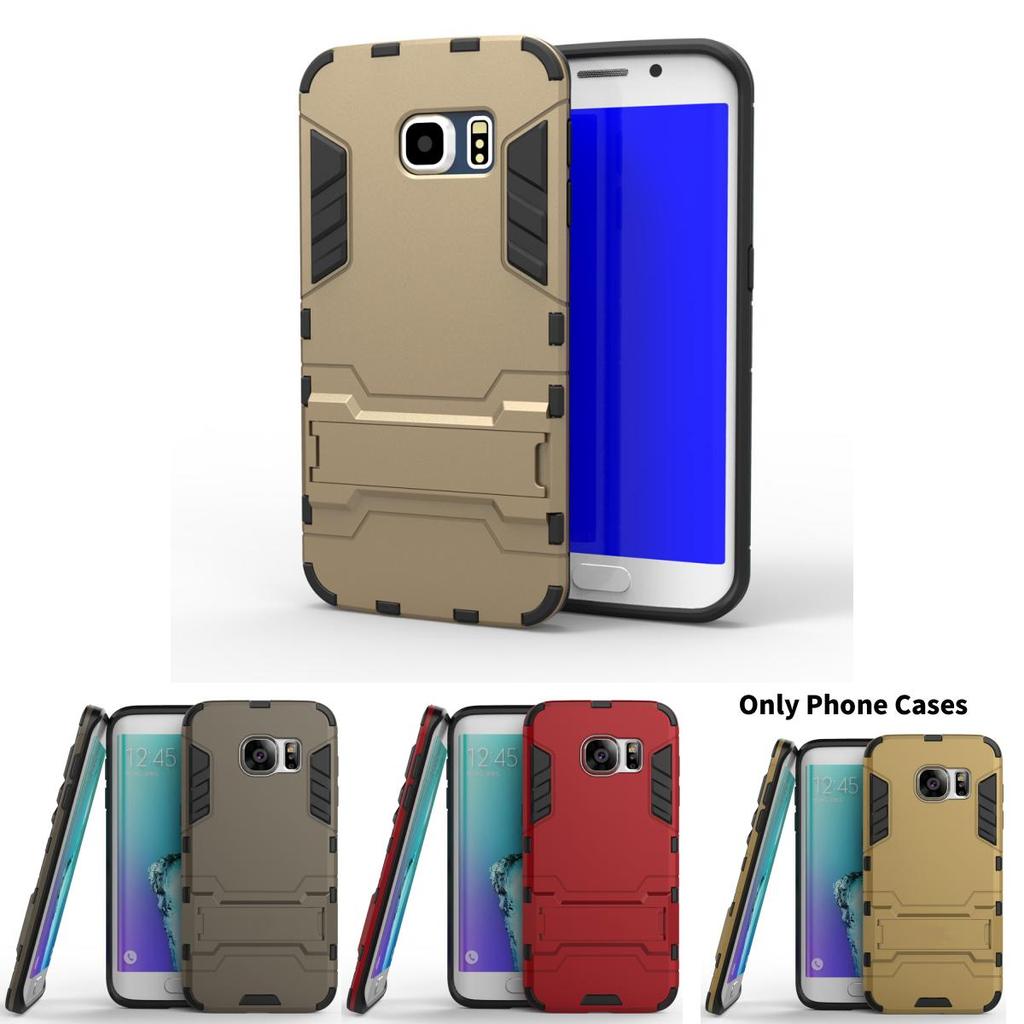 Pánský kryt na telefon se stojánkem Tpu Pc Kreativní design pro Samsung Galaxy S8 S9 Plus S7