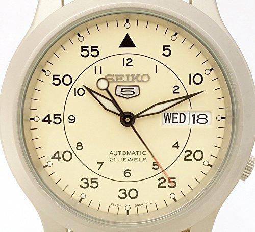 Seiko Importuhr Overseas-Modell Mesh-Gurt Automatische Wicklung Beige SNK803K2 [Seiko Import] Herren [Reimportiertes Produkt]