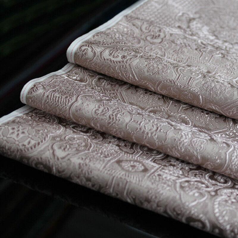 Saténová Hedvábná Brokátová Žakárová Květinová Látka Vintage Kostým Šaty Řemeslné Oblečení Potřeby Cheongsam Povlaky na Polštáře Šití