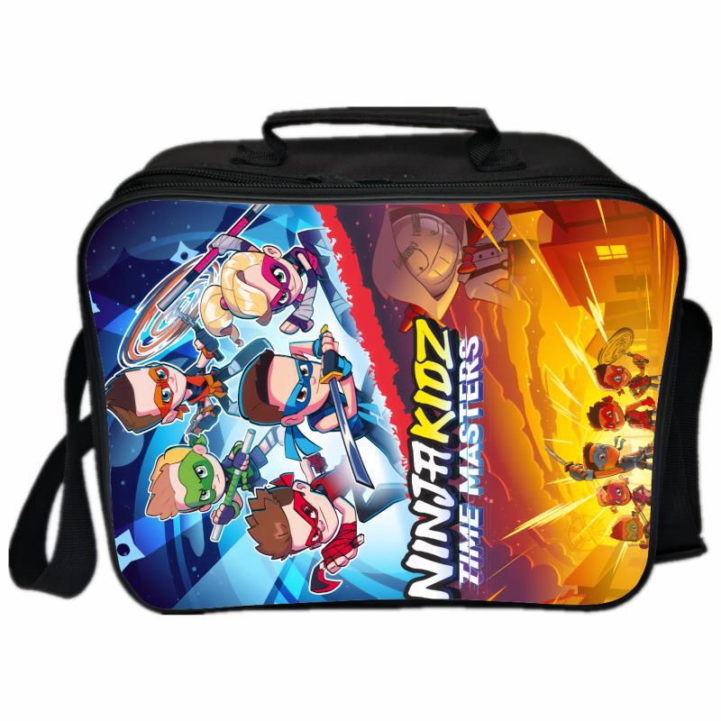 Ninja Kids Insulated Lunch Bag & Box for School or Picnic