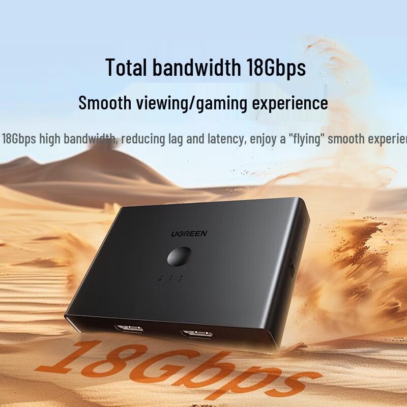 Ugreen HDMI 2.0 2-Eingang 4-Ausgang 4K 60Hz Splitter Switch