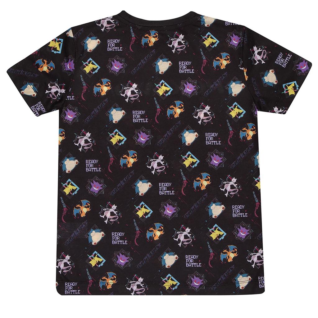 POKEMON Childrens/Kids Distorted T-Shirt