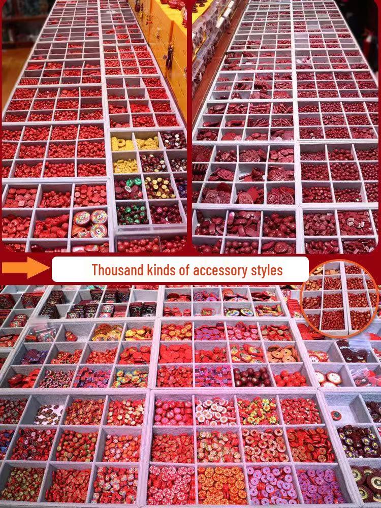 Authentic Natural Cinnabar Zhong Kui Pendant Necklace - Men's Charm Accessory