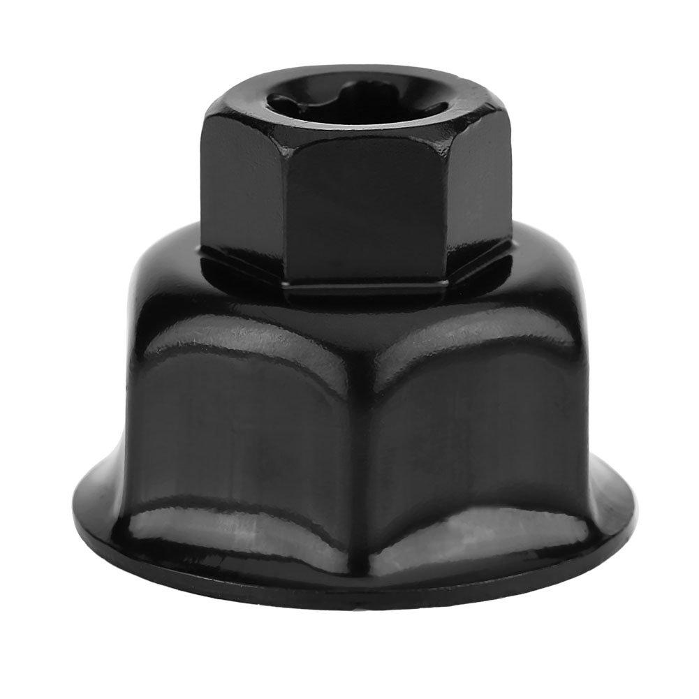 Filter Wrench 32mm 3/8" Cap Socket Drive Remover Tool for Buick (5*5*4cm) (Black)