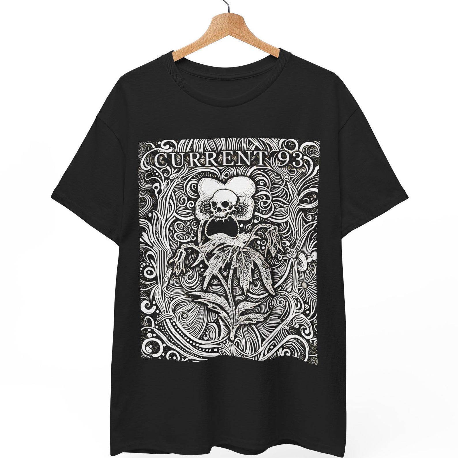 Current 93 T-Shirt, Occult Folk Band Tee L