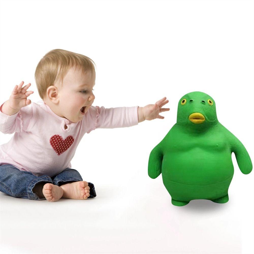 Spongy Silly Fish Animals Toys Squeeze Toy Fidget Green Fish Squeeze Green Fish Green Head Fish