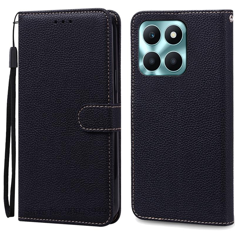For Honor X6B Case Leather Flip Wallet Case For Honor X6B Phone Case Book Cover For Honor X6B Housing Coque Fundas