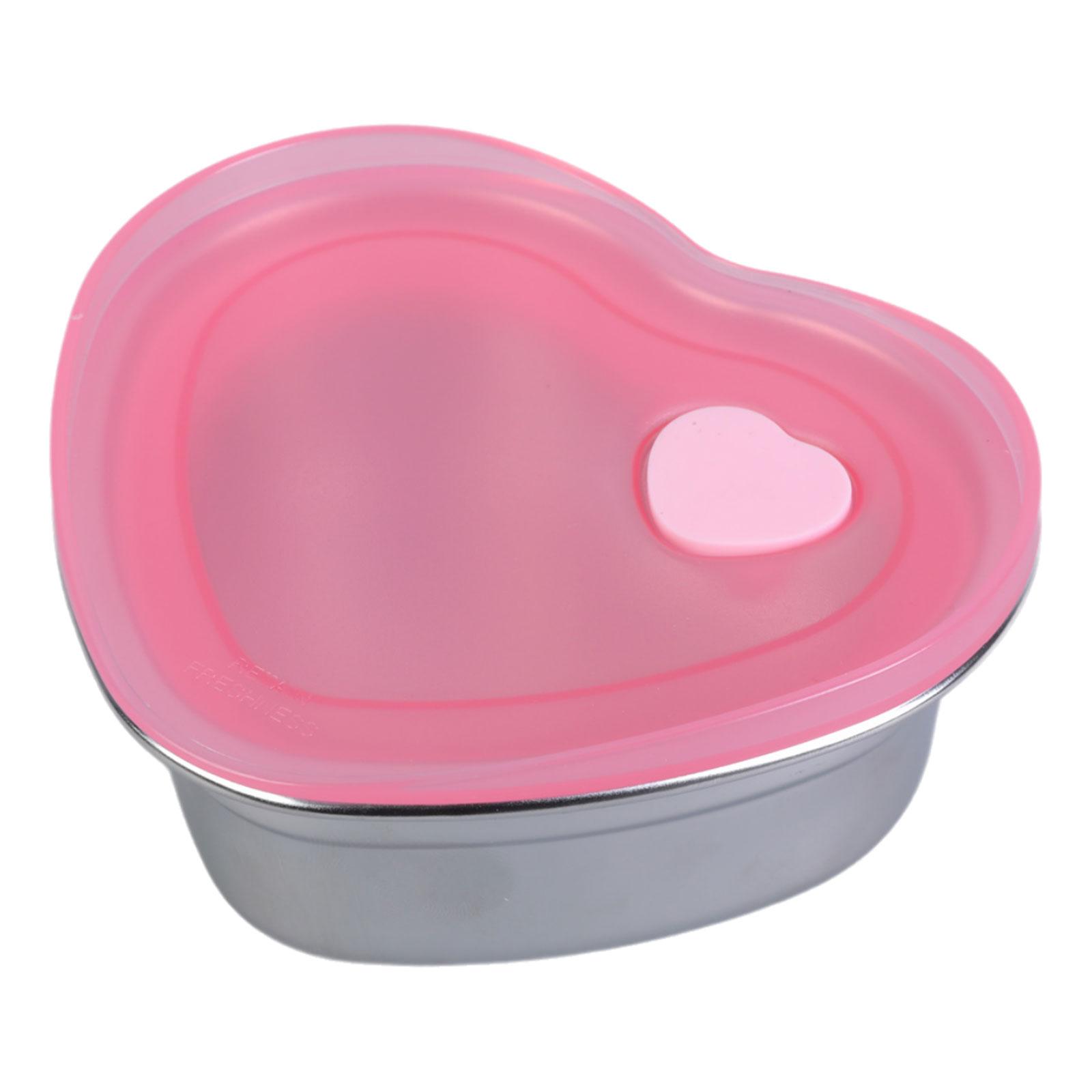 Ваза для десерта из нержавеющей стали, эффективный держатель для упаковки торта в форме сердца, элегантный контейнер для клубничного торта A