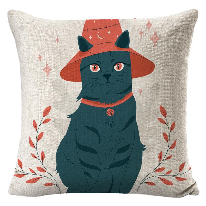 Pillow Christmas Pillowcase Set Home Bed Cushion Cover Office Sofa Waist Cushion