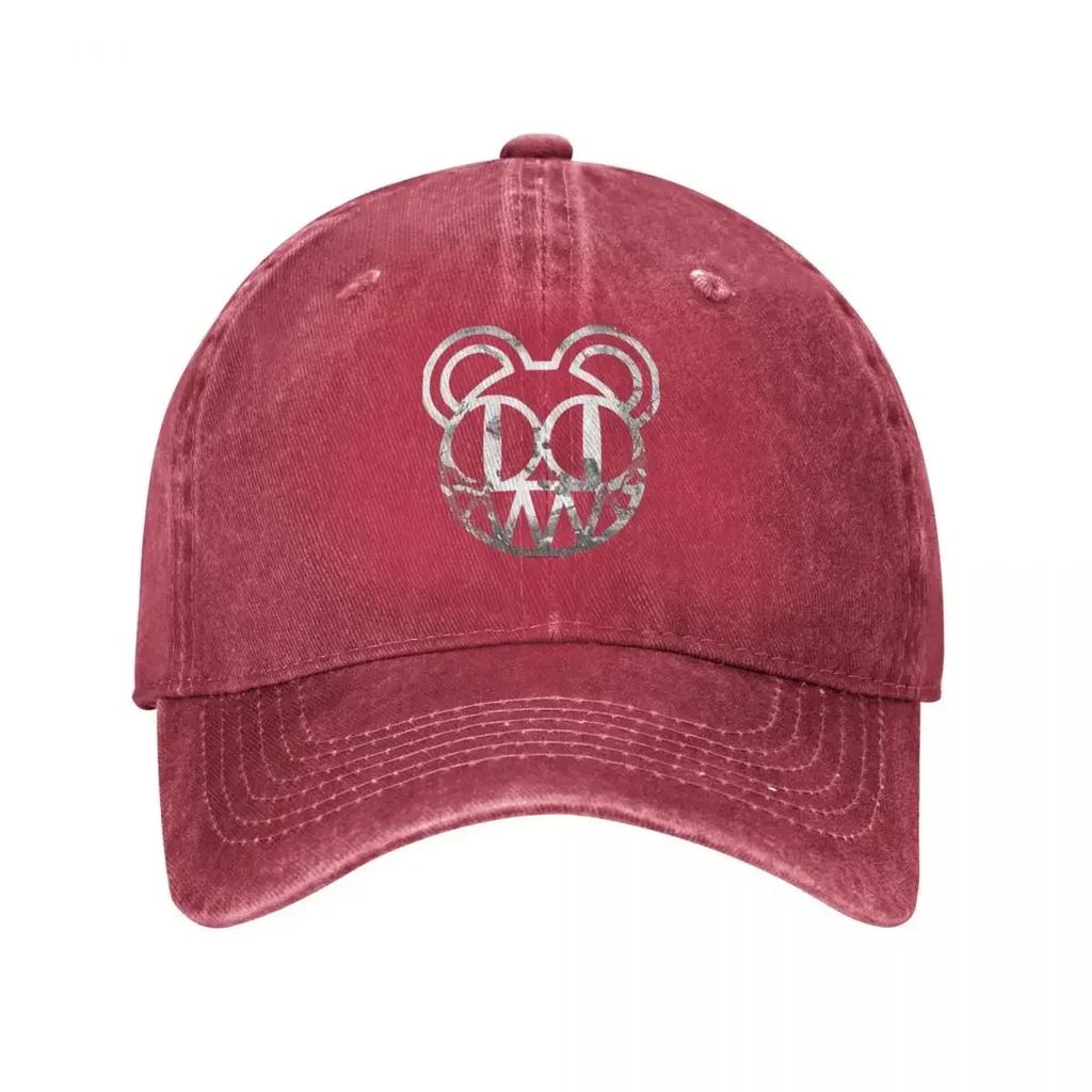 Vintage Radiohead Music Logo Band Baseball Caps Unisex Distressed Denim Snapback Hat Hip Hop Street Rock Outdoor Summer Caps Hat