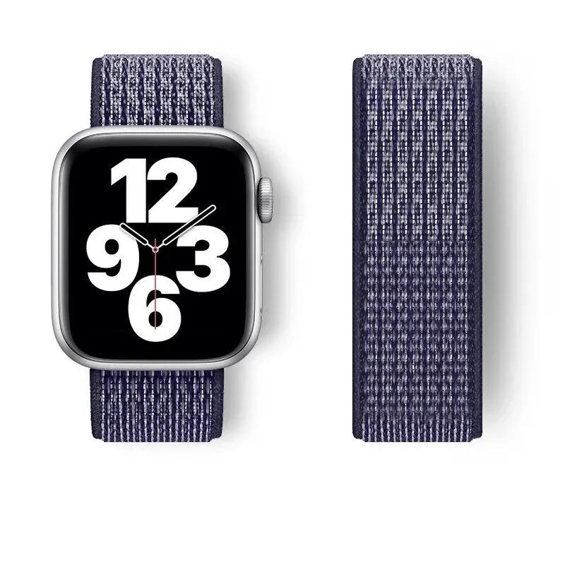 Nylon Loop For Watch Band Ultra-2 49mm 44mm 40mm 45mm 41mm Sport Pride Bracelet Iwatch Strap Series 9 8 Se 7 6 5 4 3