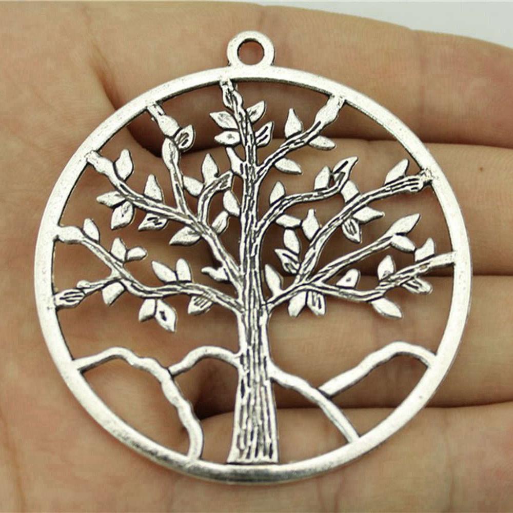 Charms Big Tree Of Life Pendants Wedding Jewelry Findings QC017