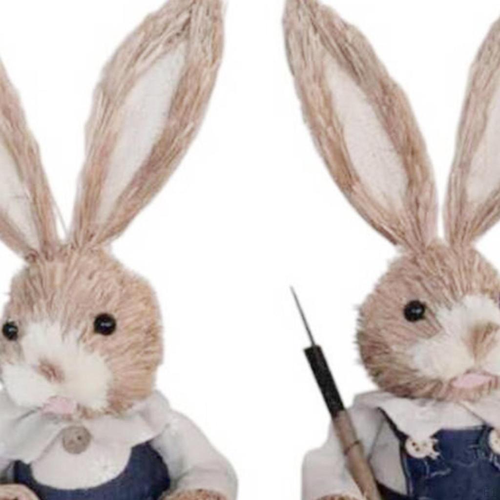 1 Pair Easter Bunny Decorations Ornaments