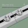 No-Drill Sliding Curtain Rod for Tight Spaces