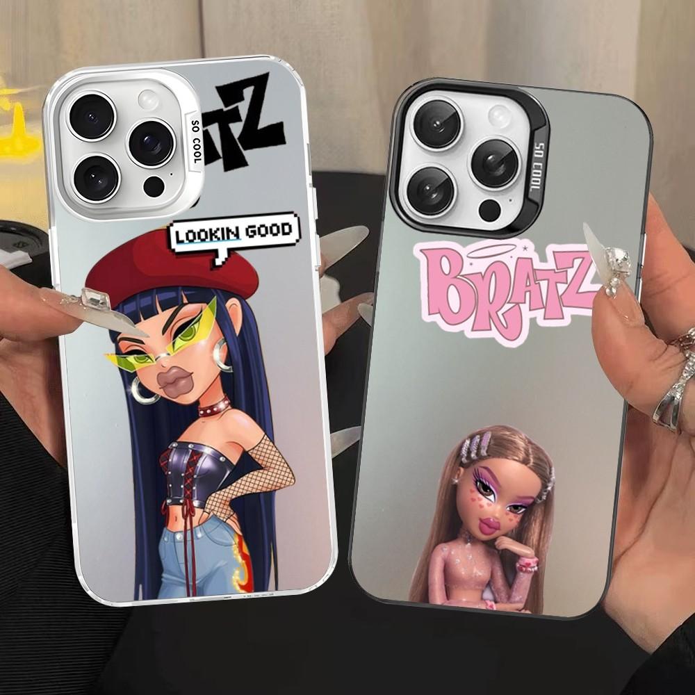Lovely Doll Bratz Phone Case For IPhone 16 15 14 13 12 11 Pro Max X XR XSMAX 8 7 Plus Matte Shockproof Back Cover