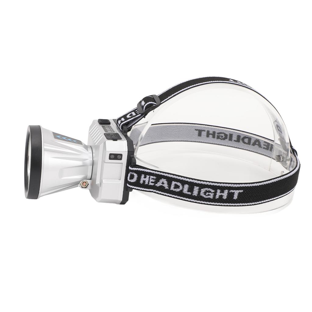 High Power Headlamp Rechargeable Super Bright LED Adjustable Angle Portable Outdoor Waterproof for C