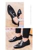 Men's British Style Tassel Loafers - Pointed Toe Leather Slip-on Formal & Casual Office Shoes