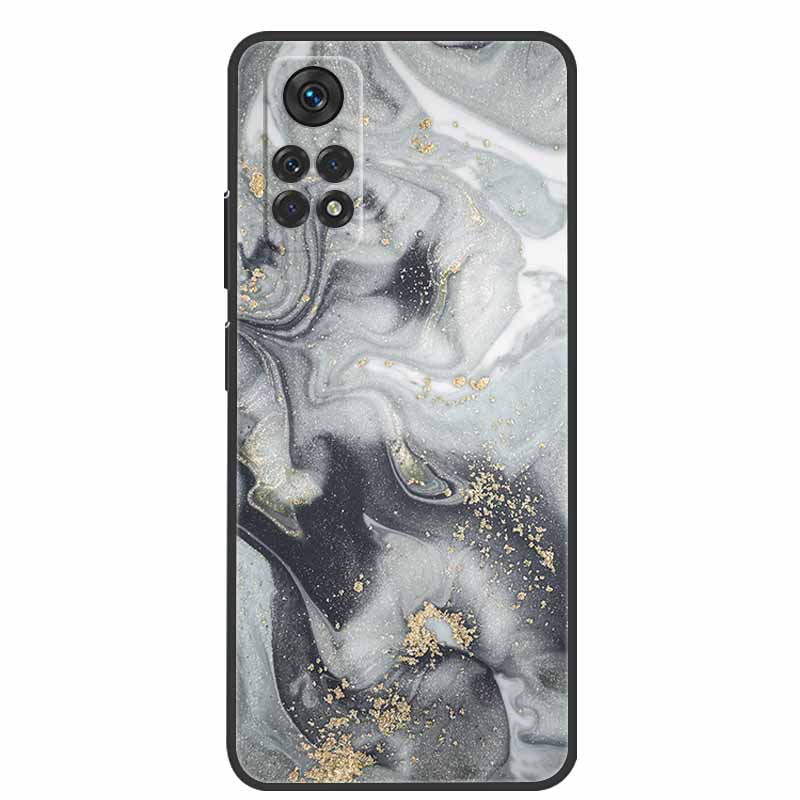 Pro pouzdro Xiaomi Redmi Note 11 Mramorové Silikonové TPU Měkké Zadní Kryt Pouzdro na Telefon pro Redmi Note 11S 11 S Funda Roztomilé Nárazuvzdorné Coque