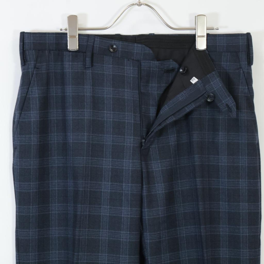 Kiton UA81S0552314002 Μοντ.EVO Μπλε Καρό Κοστούμι σετ κοστουμιού 50/52 ΜπλεΜεταχειρισμένο