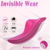 Wearable Vibrating Panties with Remote Control and 12 Vibration Modes, Quite Rose Dildo, Sex Machine