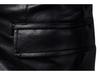 Men's Plus Size Spring/Autumn 2019 Motorcycle Leather Jacket B011