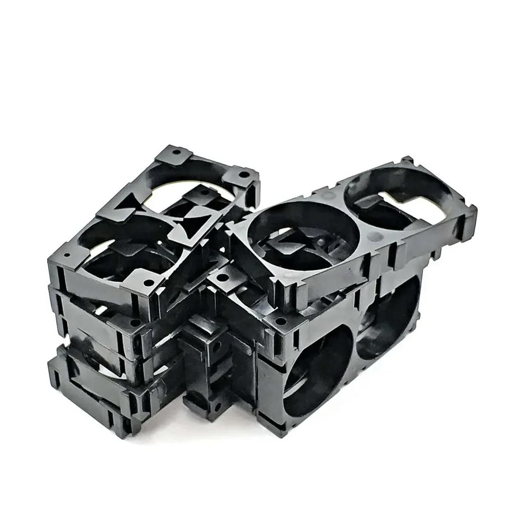 1*2 1*3 26650 26700 26800 Battery Holder Bracket Lithium Battery Plastic Bracket Fixed Bracket DIY Battery Pack Diameter 26.3mm