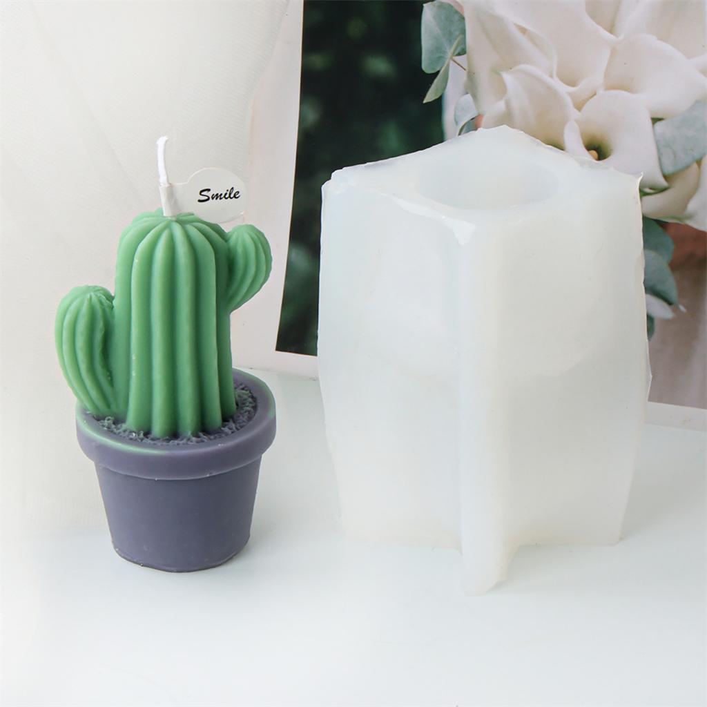 Succulent Scented Candle Mold Aromatherapy Soap Mould Gypsum Resin Mould Plaster Ornament for Birthdays and Festivals