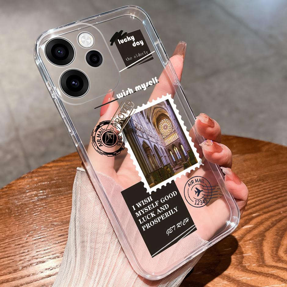 For OPPO Reno 15F 15 Pro Cases Brilliant Flower Kitten Fall Prevention Portable Clear Back Cover For reno15pro reno15f Funda