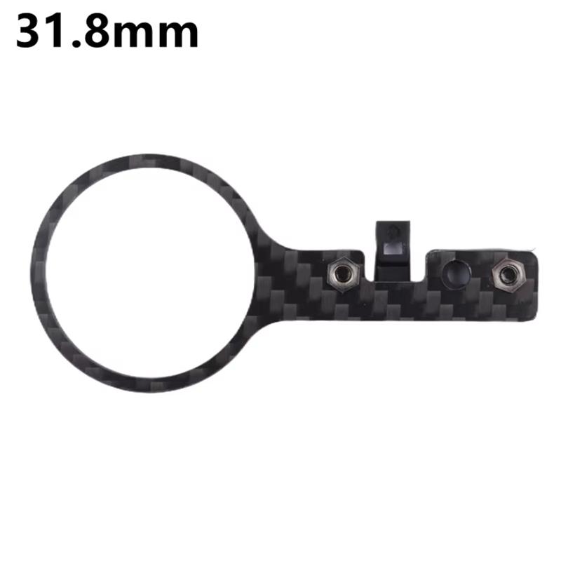 Di2 Controller Bracket EW90A EW90B Carbon Fiber Nylon Inner Diameter 28.6mm 31.8mm 1PCS 0 ° Bracket For Shimano EW90A/B 31.8MM