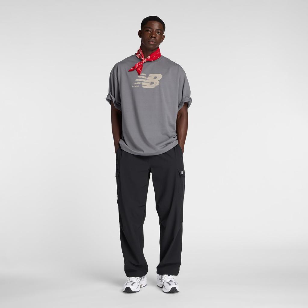 New Balance Castle Rock Short Sleeve Men's T-Shirt (AMT53171), Moisture-Wicking, Quick-Drying