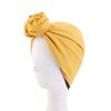 Afrikanisches Stretch-Knoten-Gele-Haarwickel-Turban-Stirnband für Frauen zum Ausgehen Dehnbarer Turban für Damen