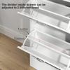 Marble Shoe Storage Cabinet with 3 Flip Drawers, Hallway Cabinet with Top Drawer and Adjustable Shelves, Shoe Cupboard for 18 Pairs, White