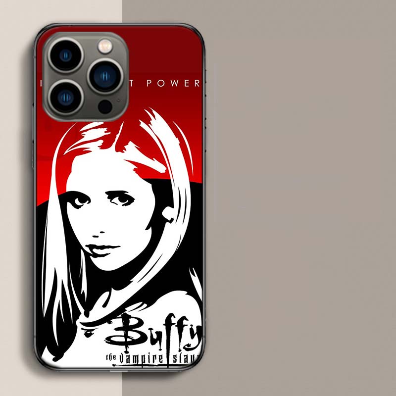 Buffy the Vampire Slayer Phone Case For Iphone 17 Air 15 Pro 14 Plus 16 Pro Max 12 13 Mini 11 16E X XS Cover Cute Fundas