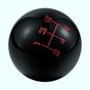 Abfer 5 Speed Shift Knob Billiard Ball Shifter Stick Handle Head Fit Most Automatic Manual Car Truck,Black