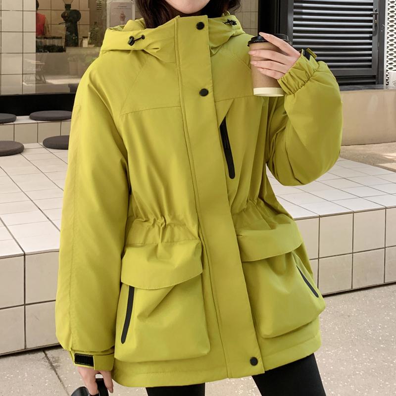 Fashion Winter Coat Female Parkas Hooded Loose Thick Warm Outerwears Women Jackets