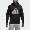 adidas Sudaderas para Hombre Negras con Capucha Moderadas Regulares FR8272