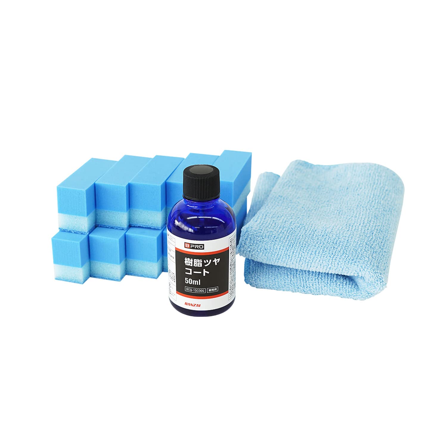 

BPRO Car Agent, Resin Gloss Coat, 1.7 fl oz (50 ml), Includes Pad 0.05 liters синий