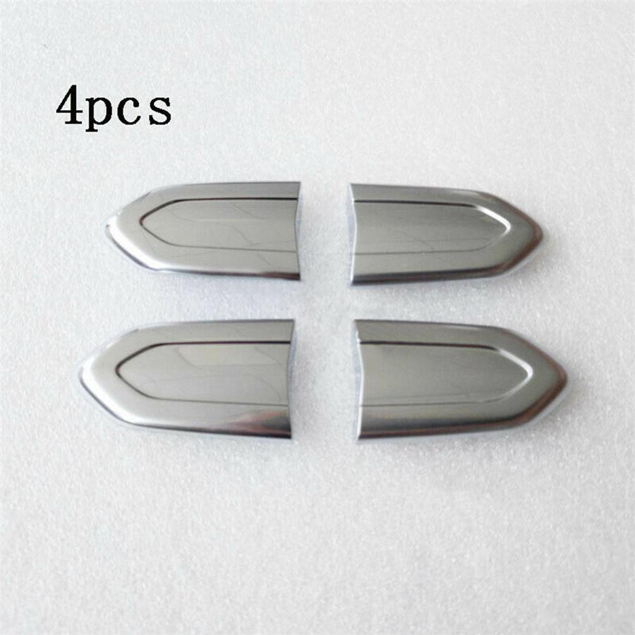 For Cadillac ATS XTS CTS CT6 4PCS ABS Exterior Door Handle Silver Cap 13599547