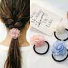 Korean Camellia Elastic Hair Tie - Non-Damaging Summer Accessory