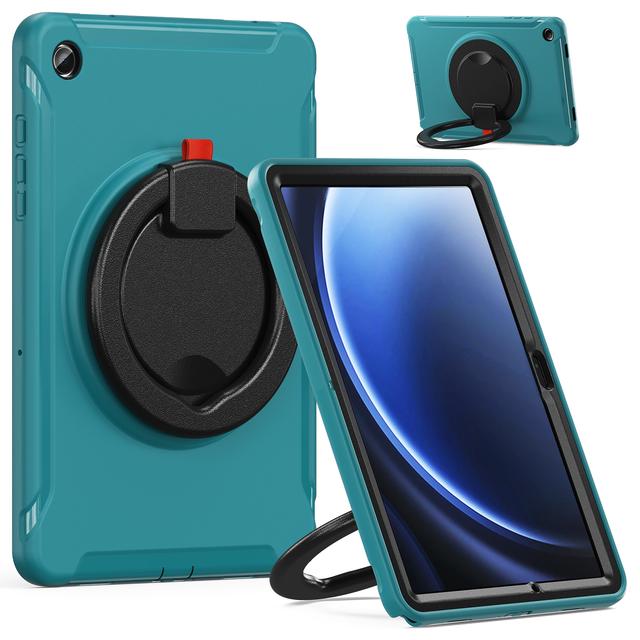 Stand Case For Samsung Tab A11 A9 Plus SM-X230 X236 X210 X216 A8 10.5 X200 X205 A7 10.4 T500 T505 S5E SM-T720 T725 Cover TPU+PC