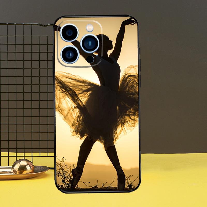 

Ballerina Ballet Dance Girl Phone Case For iPhone 13 12 14 11 16 15 Pro Max Plus Mini 7 8 X XR XS Max Cover iPhone X XS