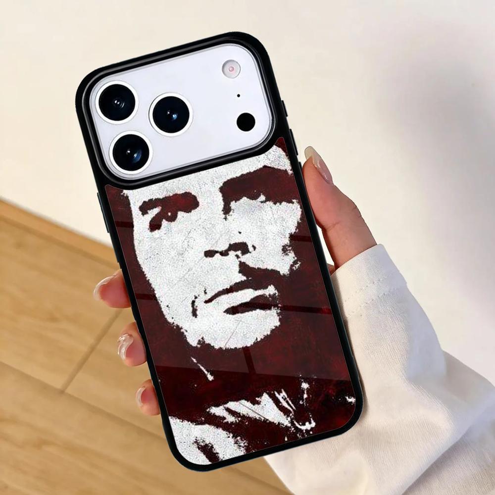 Che Guevara Zigarre rauchend Handyhülle für iPhone 17 AIR 16pro Max 15 14 13 12 11 Bumper Hülle