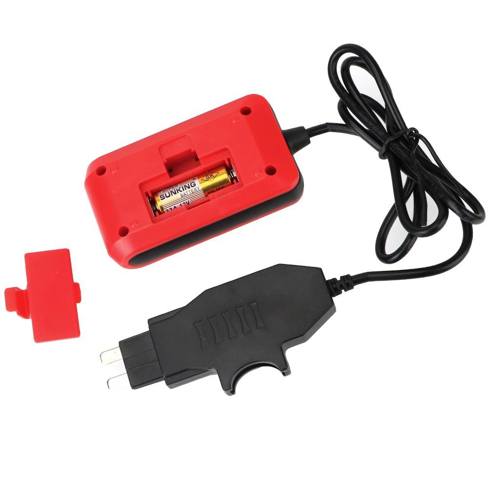 Rilevamento guasti veicolo AE150 12V 20A Rilevamento guasti circuito auto Galvanometro fusibile tramite strumento diagnostico fusibile